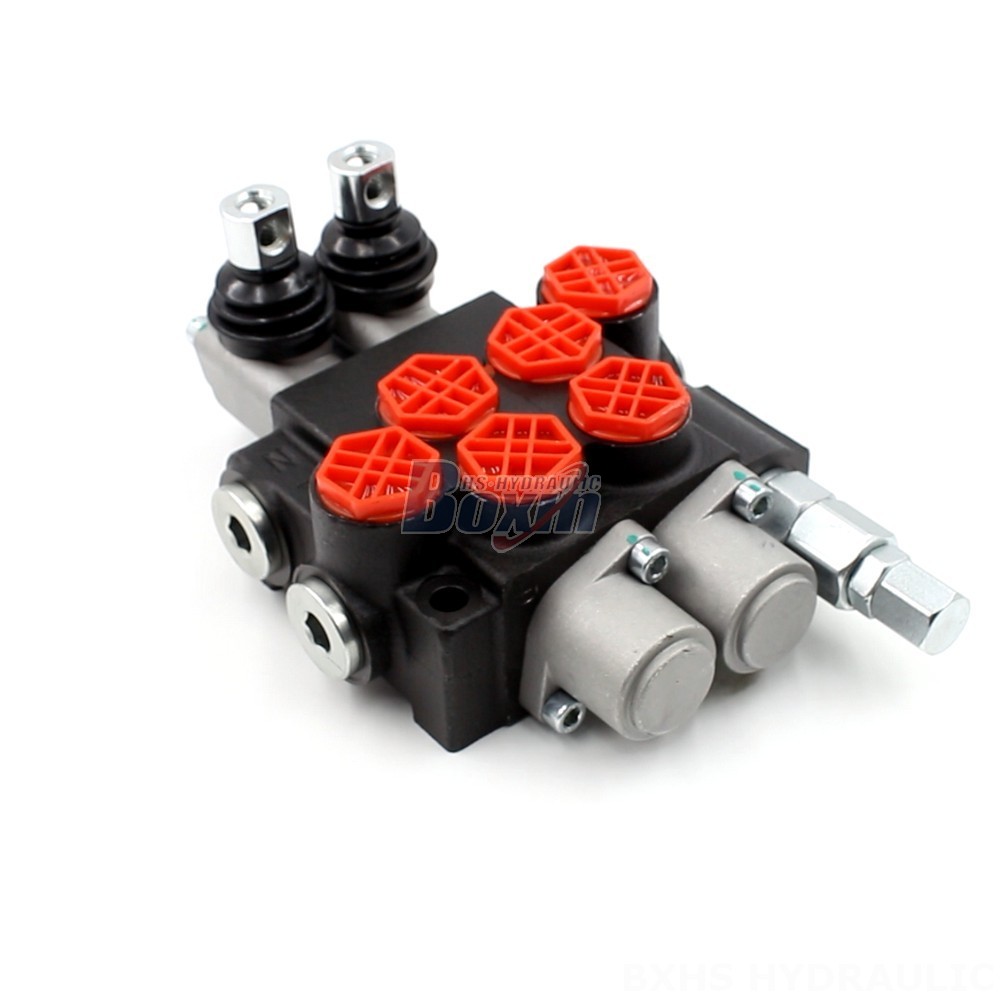 P40-G12 2-Spool Hydraulic Directional Valve | Factory Direct & Customizable main image