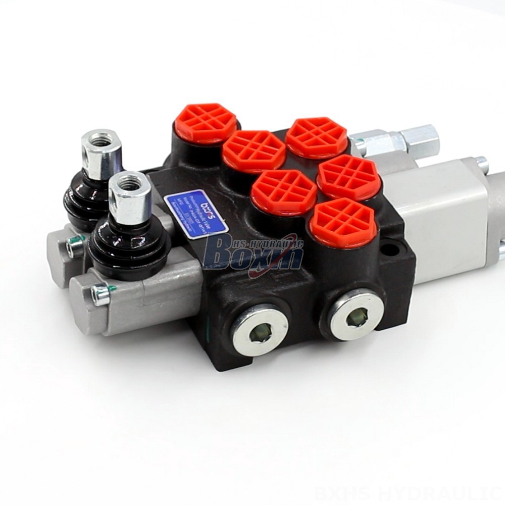 P40A Manual 2 Spool Monoblock Directional Valve | Industry-Leading Hydraulics main image