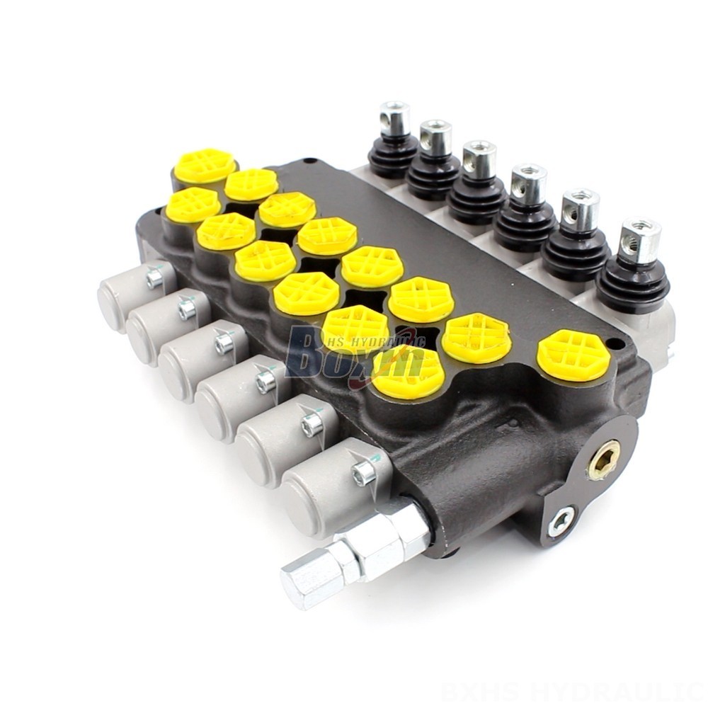 Hydraulic Directional Control Valve P80-G12-G34-6OT main image