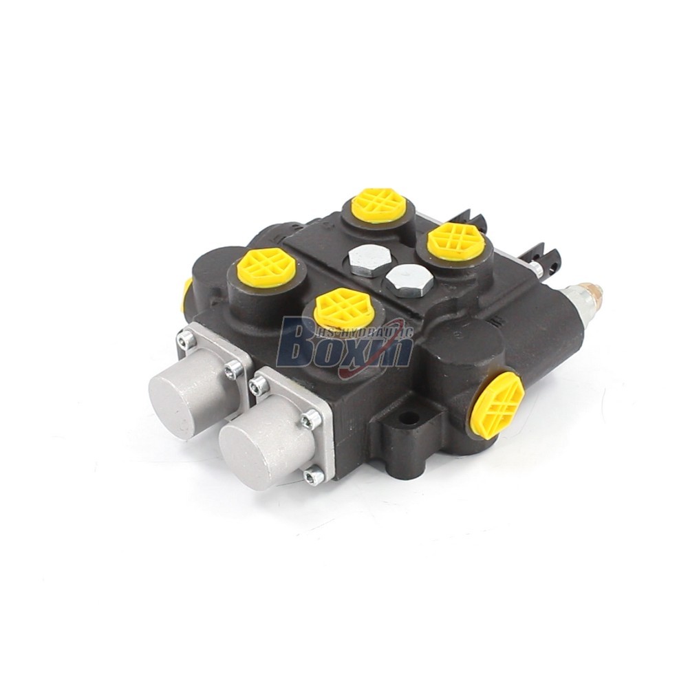 OEM ODM Custom Service RD5200NPT-2OT Manual 2 Spool Hydraulic Control Valve main image