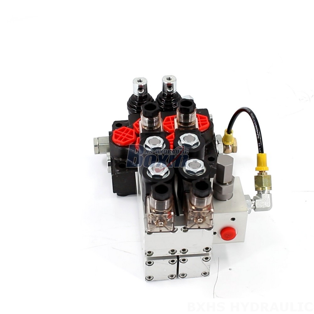 SD5 Electro-hydraulic 2 Spool Monoblock Directional Valve for Industrial Applications main image