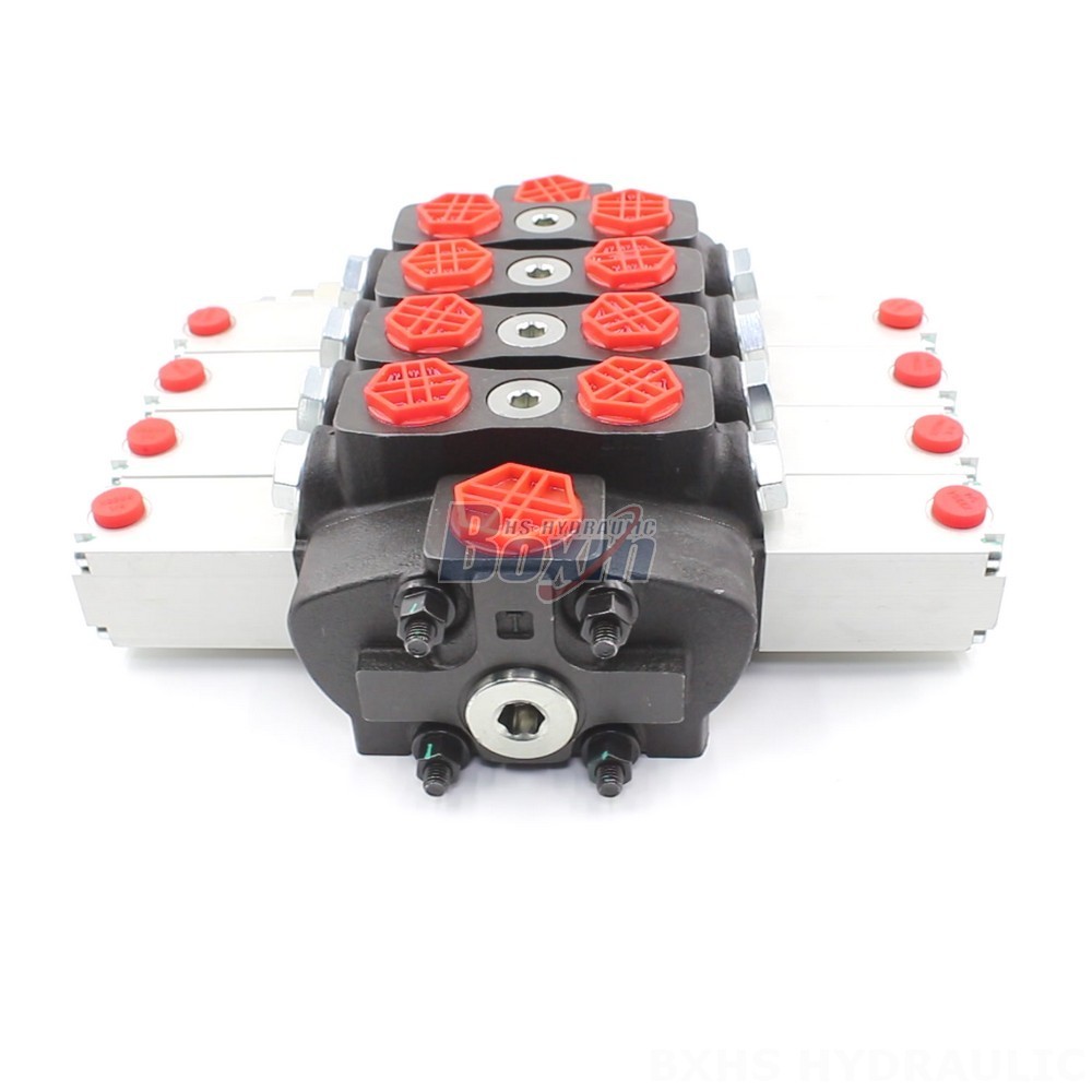 Factory Wholesale: SD8 4-Spool Hydraulic Directional Valves cover photo