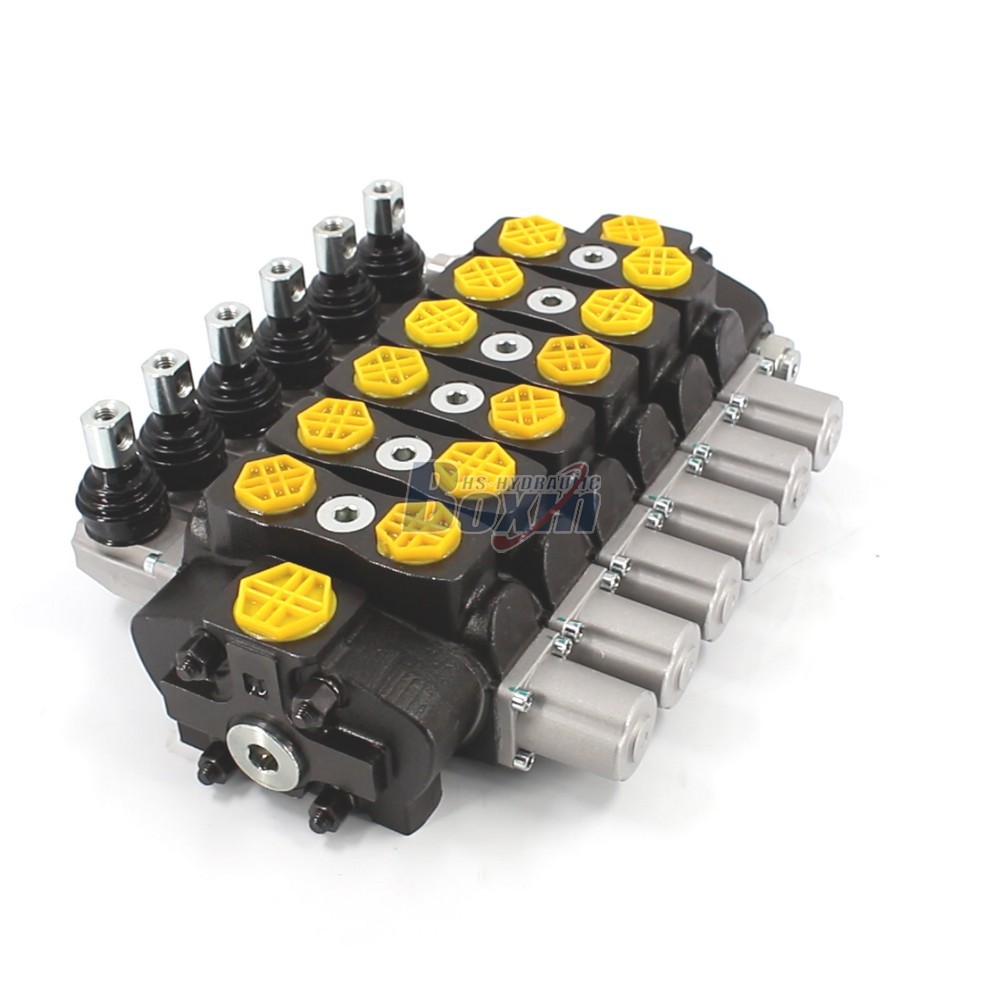 Industrial Grade SD8 Manual Sectional Hydraulic Valve main image