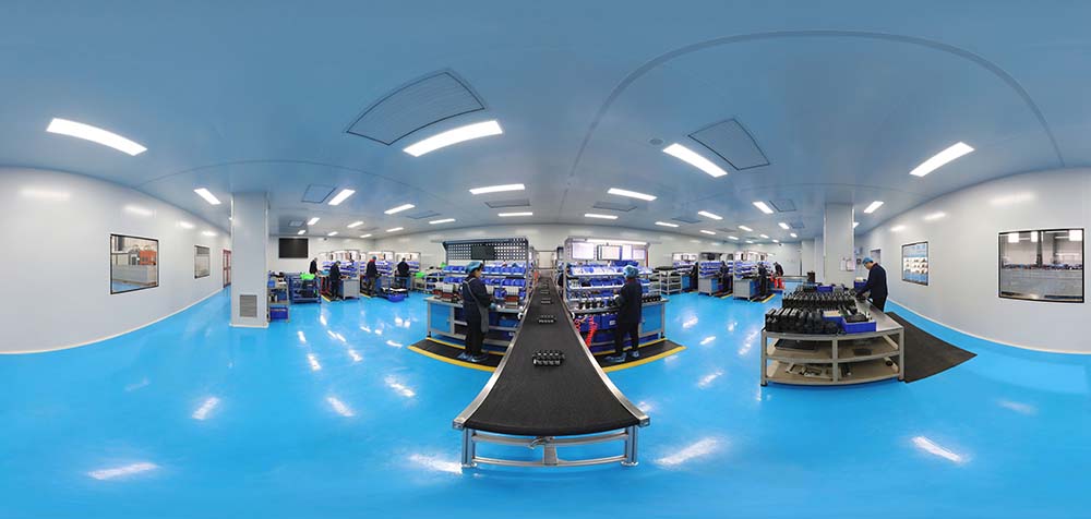 360° панорамный вид завода Boxinhuasheng Hydraulic
