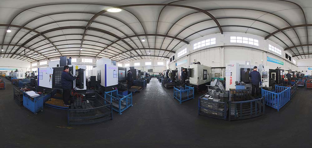 360° панорамный вид завода Boxinhuasheng Hydraulic