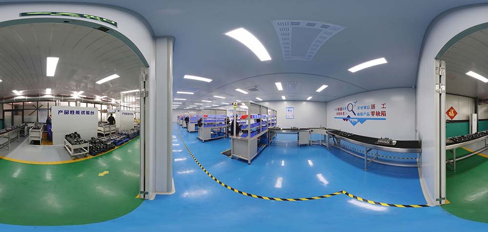 360° панорамный вид завода Boxinhuasheng Hydraulic